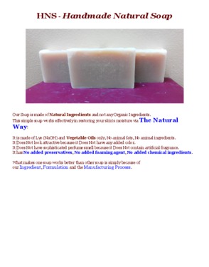 HNS Milk Soap