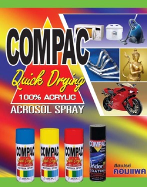COMPAC  ACRYLIC SPRAY PAINT by Compac paints