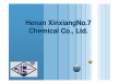 Henan Xinxiang NO.7 Chemical Co., Ltd