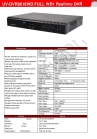 16CH FULL WD1 Realtime Standalone video Recorder H.264 DVR system, 1 SATA, ALARM, Matrix, HDMI output