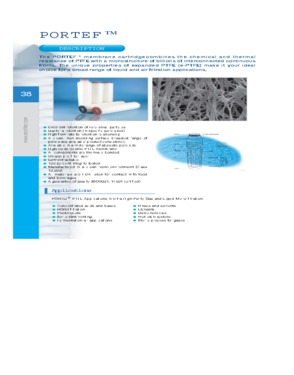 Water Filter (Membrane Pleated Type)