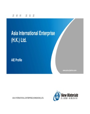 Asia International Enterprise(H.K) Limited