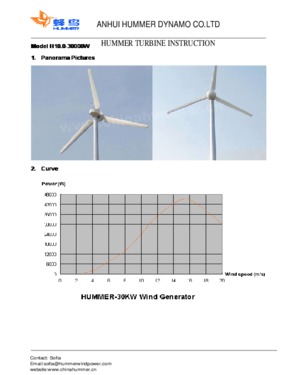 Wind Turbine 30KW