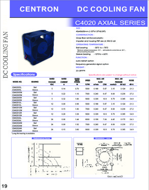 dc 8025 cooling fan