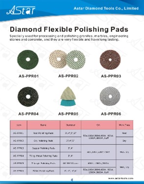 Diamond Flexible Polishing Pads