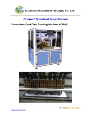 Contactless Card Chip Bonding Machine