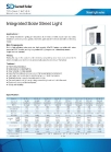 8w/12w/15w/20w/25w/30w/40w All In One Solar Led Street Light