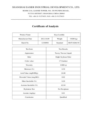 Soybean Lecithin