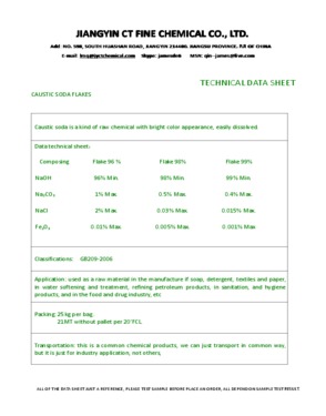 caustic soda flake