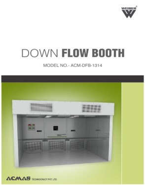 Down Flow Booth