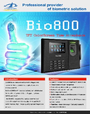 Biometric Timing Punch Machine (HF-Bio800)
