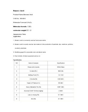 benzoic acid