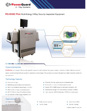 AT-5030C Plus X-Ray Multi-Energy Security Inspection Equipment