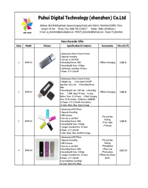 4G/8G Digital Voice Recorder