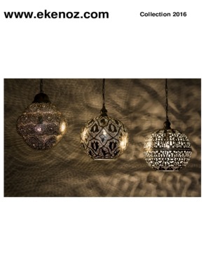 Silver Plated Moroccan Pendant Lamp