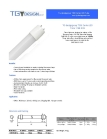 High Performance LED T8 Tube Lighting 1500mm 30w 