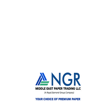 NGR Paper Manufacturing