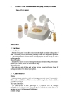 Electrical breast pump(BPA free)