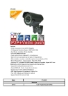 IPC-BD20  2.0 Megapixel Bullet IP Camera