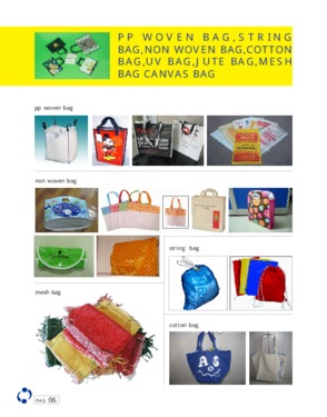 PP Woven Bag, Huckback weave bag, shopping bag,