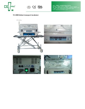 Infant Transport Incubator