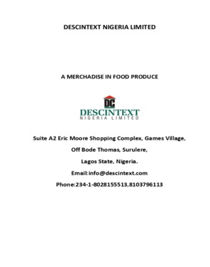 Descintext Nigeria Limited