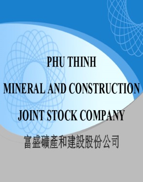 PHU THINH MINERAL & CONSTRUCTION COMPANY