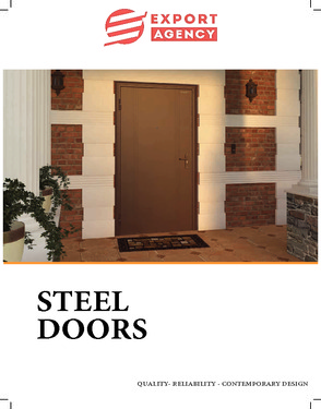 Doors Residential Fireproof Technical Safety and Security Reliable and Durable High quality