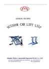 Scissor car lift