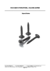 Screws for Gypsum Board Installation