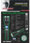 Night Vision DVR LED Flashlight