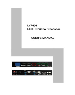 LVP606 HD LED Video Switcher