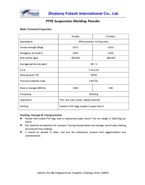 PTFE (Polytetrafluoroethylene)