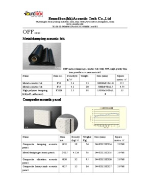 Soundbox(hk)Acoustic tech Co., Ltd