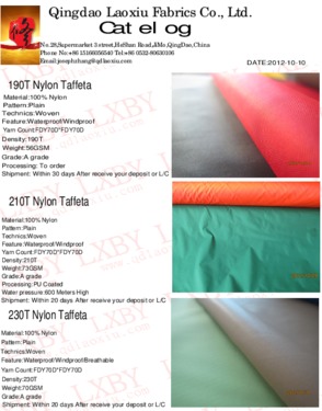 QINGDAO LAOXIU FABRIC CO., LTD