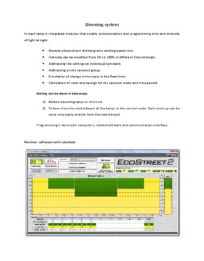 LED inteligent street lights