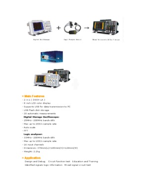 Mixed LA-Oscilloscope