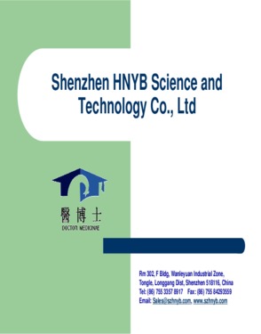 SHENZHEN HNYB SCIENCE AND TECHNOLOGY CO., LTD