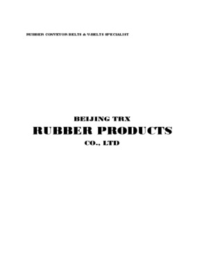 TRX Rubber products Co., Ltd