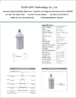 20W 30W 40W 60W 80W LED warehouse lamps,E39 E40 base types,3528 SMD LEDs,daylight,cool white and warm white.