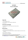 ATM Keypad, PCI 2.0 Certified EPP, KMY3501B-PCI