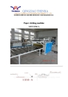 PVC laminating machine for MDF and gypsum board