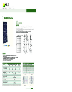 100W Mono high efficient solar cell modules