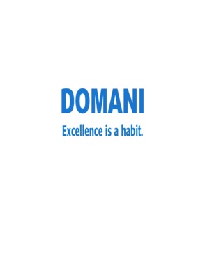 Domani Industries Limited