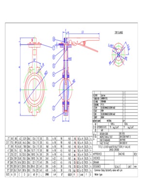 API609 wafer butterfly valve with ISO CE certificate