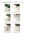 Blown Glass Clear Blanks Transparent Christmas  Ball Ornaments