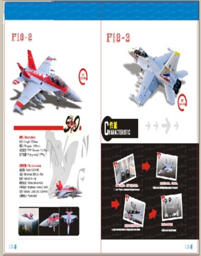 High end RC jet F18