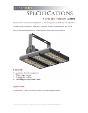 60W IP67 LED Flood light