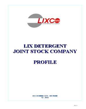 LIX DETERGENT JOINT-STOCK COMPANY