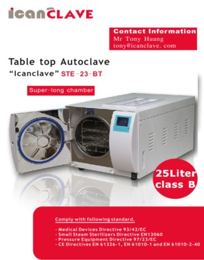 Class B Autoclave For Laparoscopy